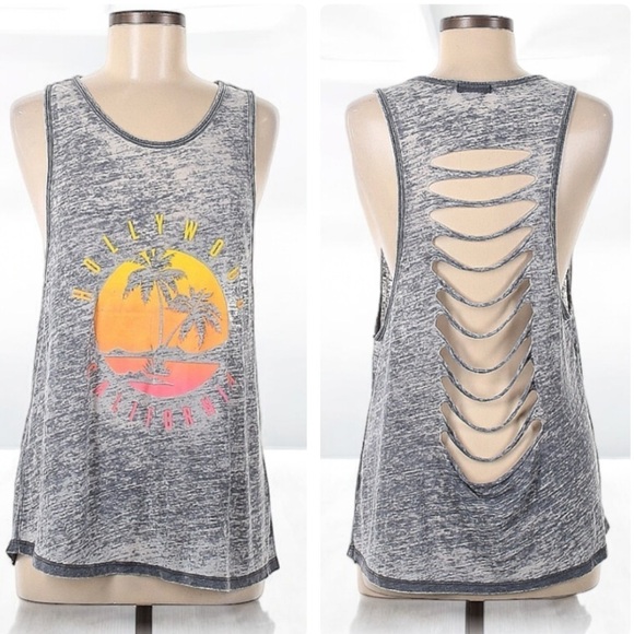 Popular 21 Graphic Distressed Tank | SIZE M - Picture 1 of 7